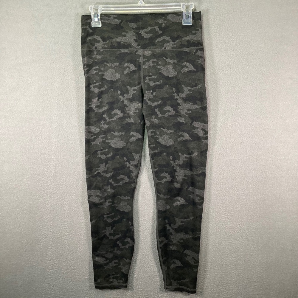 Fabletics Womens Medium Camo Leggings‎ High Waist Powerhold Athletic Yoga